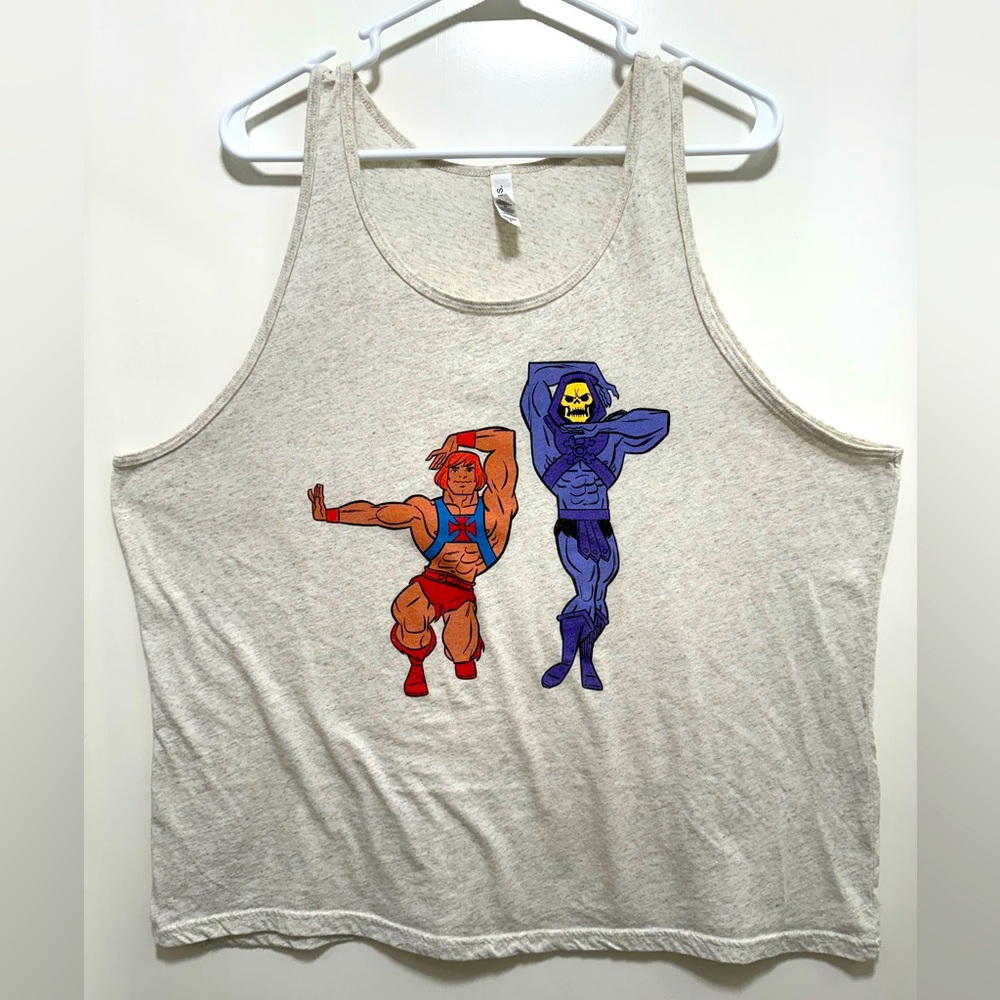 Masters of The Universe Vogue Tank Top, featuring He-Man and Skeletor - XL